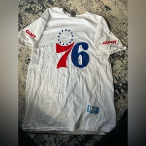 White and Blue Men's Shirt